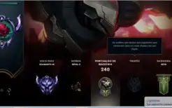 Conta Lol diamond 3, mariana