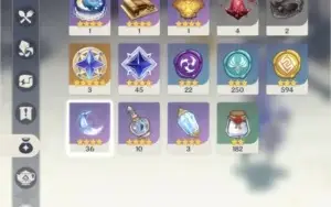 Ar50. Ganyu + agitação / eula + túmulo e Xiao