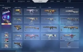 Conta Ascendente 2, Todos os agentes, muitas skins.