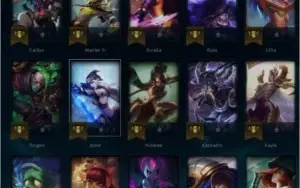 Conta plat 4  lvl 63 52%de winrate.