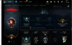 Conta plat 4  lvl 63 52%de winrate.