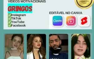 1500 Vídeos + Reels Motivacionais prontos para usar