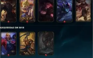 conta de League of Legends barato
