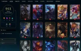 CONTA LEAGUE OF LEGENDS