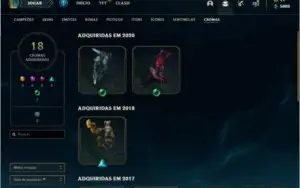 Conta de League of Legends unranked barata pra caramba