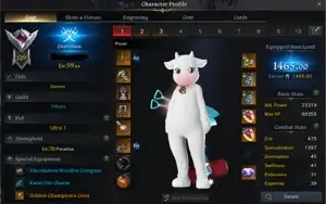 CONTA LOST ARK MAIN PALADINO 1510 ARMA +23 + 6 ATLS