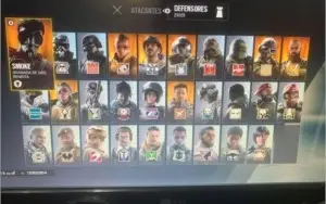 Conta rainbow six Xbox geleira