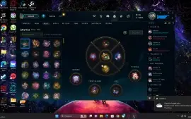Conta LoL Platina MMR alto,muita skins