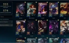 CONTA NÍVEL 230, 48 SKINS, OURO 3