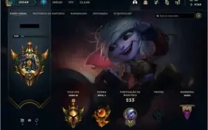 CONTA NÍVEL 230, 48 SKINS, OURO 3
