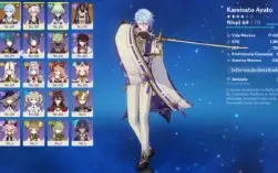 AR 41 - Ayato + Zhongli + Cyno + Keqing - Genshin Impact