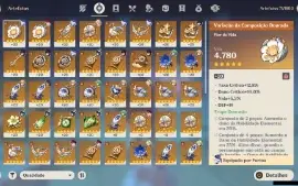 GENSHIN IMPACT - AR51, 12T5⭐Furina + Bis, Wriothesley + Bis,