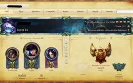 CONTA PLATINA S6 , ATUAL OURO4 / 113 CHAMP / 76 SKINS