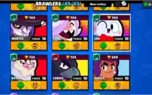 Conta Brawl Stars FULL + Clube top 10BR