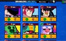 Conta Brawl Stars FULL + Clube top 10BR