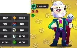Conta Brawl Stars FULL + Clube top 10BR