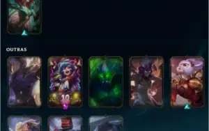 CONTA LOL 🌟 FERRO 1 🌟 9 SKINS 🌟 35 CAMPEOES