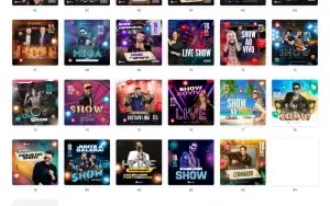Pack Canva Festas e Eventos - 83 Artes Editáveis