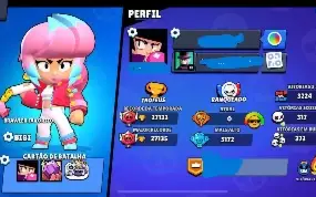 Contas Brawl Stars Full Acesso 27K🏆60Brawlers