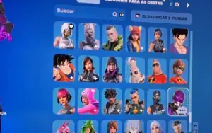 Vendo conta de fortnite