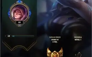 CONTA GOLD IV, LEVEL 59 , Primeira Season da acc