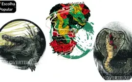 Pack Com Mais De 100 Mil Designs De Estampa Para Camisetas