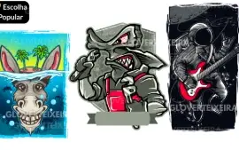 Pack Com Mais De 100 Mil Designs De Estampa Para Camisetas