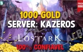 1000 GOLD LOST ARK SERVER KAZEROS