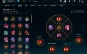 Conta Platina 3 com 27 Champs e 7 Skins