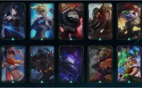 CONTA LOL 72 SKINS - LVL110 - 119 campeões