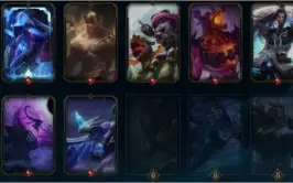 CONTA LOL 72 SKINS - LVL110 - 119 campeões