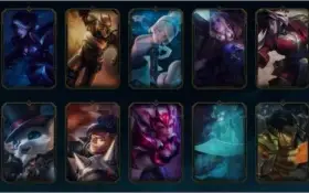 CONTA LOL 72 SKINS - LVL110 - 119 campeões