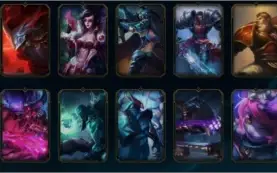 CONTA LOL 72 SKINS - LVL110 - 119 campeões