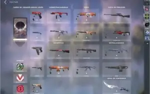Conta Valorant Ouro 1 Passe ato 2 completo Skin de Faca