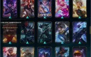 Conta League of Legends lvl 162