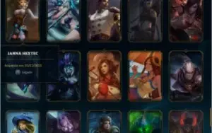Conta League of Legends lvl 162