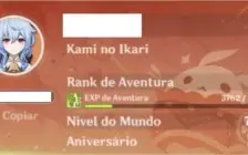 (Ganyu e Arco de Amos), Klee, Diluc, Keqing