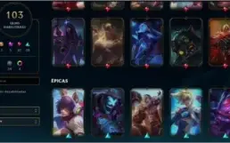 Conta Diamante 4 103 Skins c/ Vayne Ladra de Almas