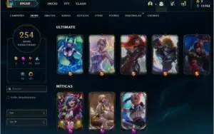 Conta league of legends