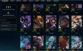 CONTA LOL SERVIDOR NA - 66 CHAMPS - 37 SKINS - SILVER 2