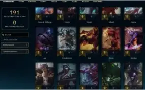 CONTA LOL SERVIDOR NA - 66 CHAMPS - 37 SKINS - SILVER 2