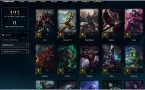 CONTA LOL SERVIDOR NA - 66 CHAMPS - 37 SKINS - SILVER 2