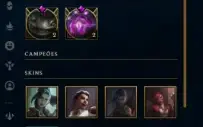 Conta League of Legends Full Acesso - 101 Champs e 51 Skins