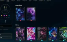 Conta League of Legends Full Acesso - 101 Champs e 51 Skins