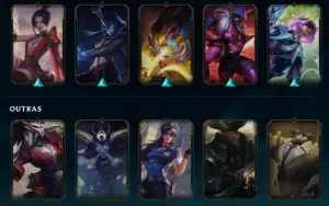 Conta League of Legends Full Acesso - 101 Champs e 51 Skins