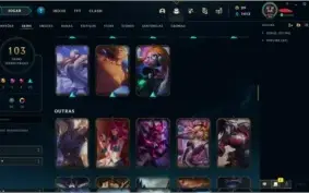 Conta LOL 89 plat 1
