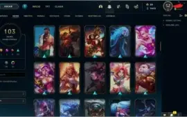 Conta LOL 89 plat 1
