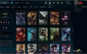 Conta LOL 89 plat 1