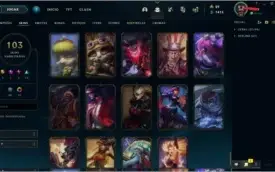 Conta LOL 89 plat 1