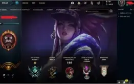 Conta LOL 89 plat 1